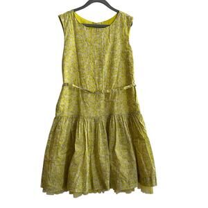Gap Kids yellow floral dress